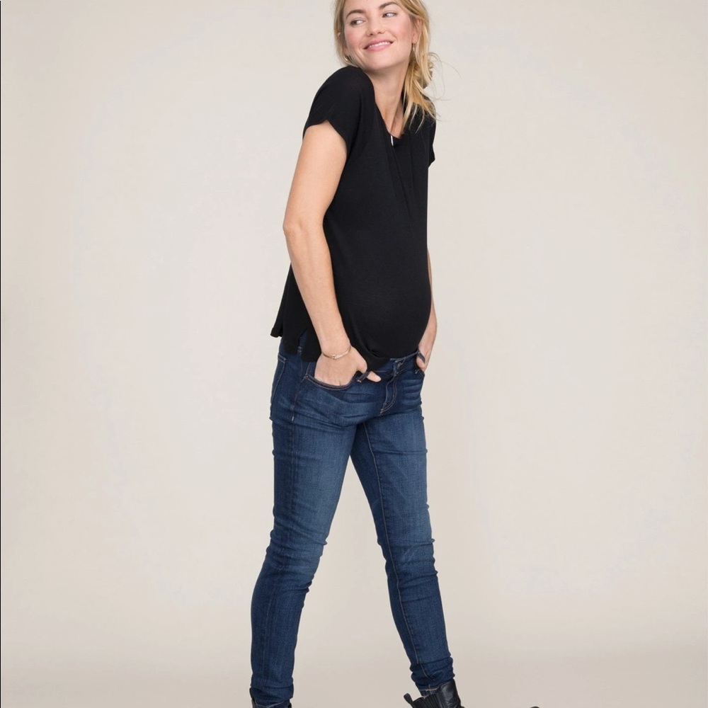 Hatch x Current/Elliot Nearly Skinny MaternityJean